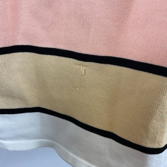 SNDYS Tube Dress M White Black Beige Pink Color Block Spaghetti Strap Knit - Picture 6 of 12